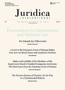 					View Vol. 26 (2017): Expectations to International and National Law
				