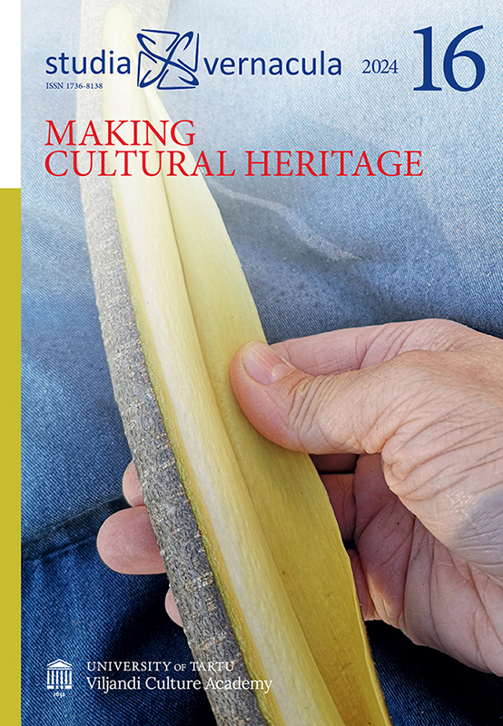 					View Vol. 16 (2024): Making cultural heritage
				