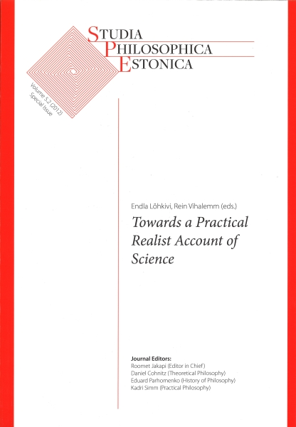 					View Vol. 5.2 (2012), "Towards a Practical Realist Account of Science", (eds.) Endla Lõhkivi and Rein Vihalemm
				