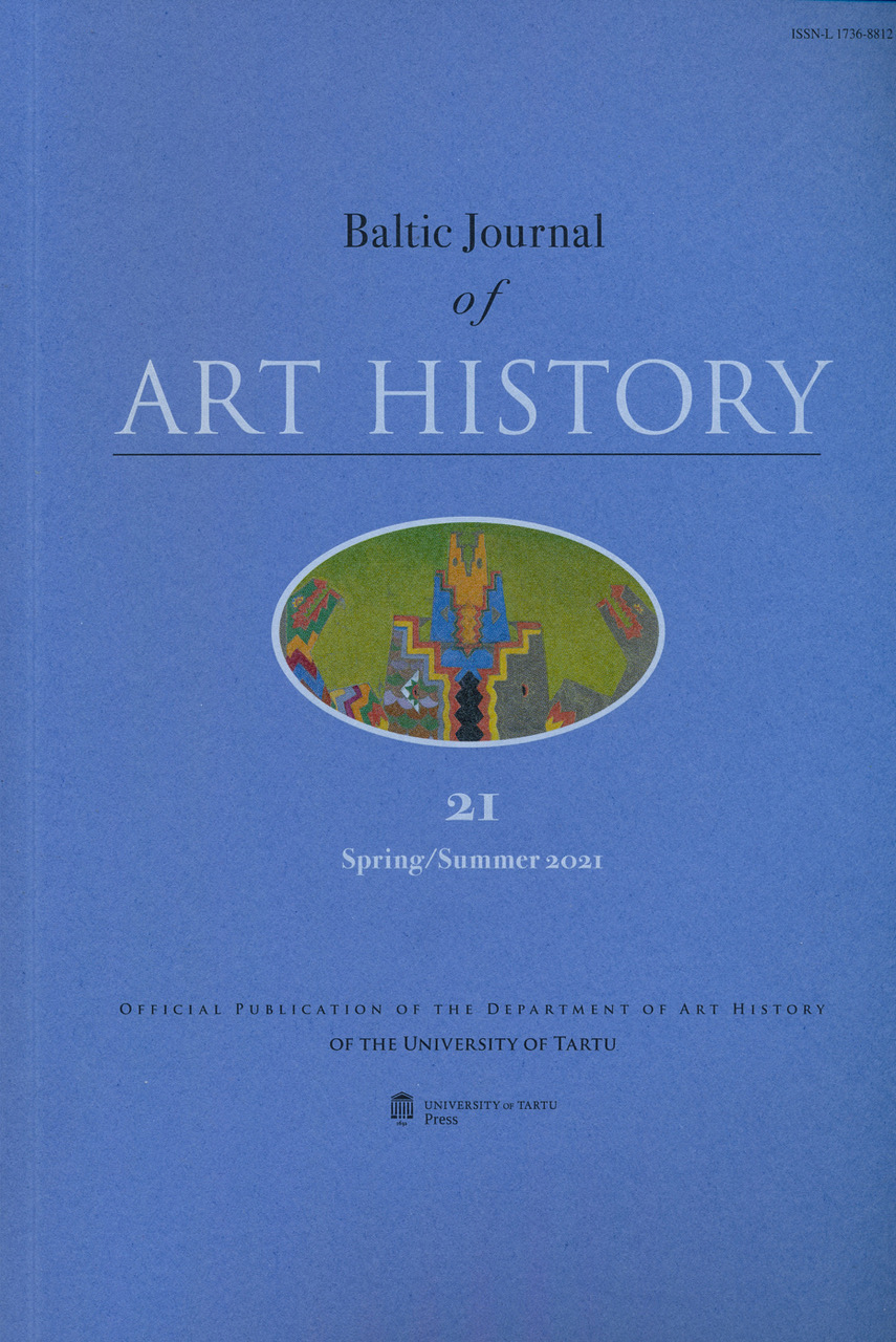 					View Vol. 21 (2021): Baltic Journal of Art History 21 Spring/Summer 2021
				