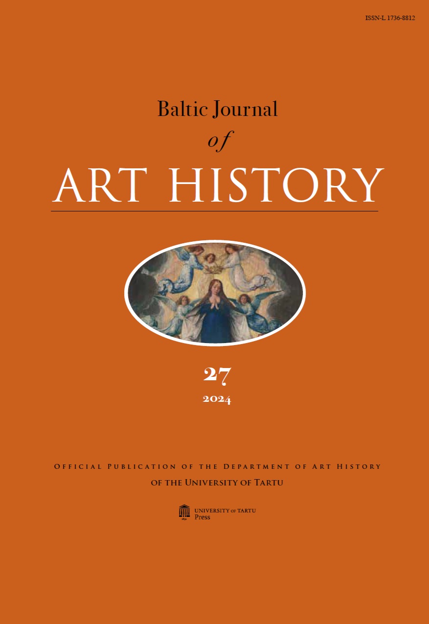 					View Vol. 27 (2024): Baltic Journal of Art History 27 2024
				